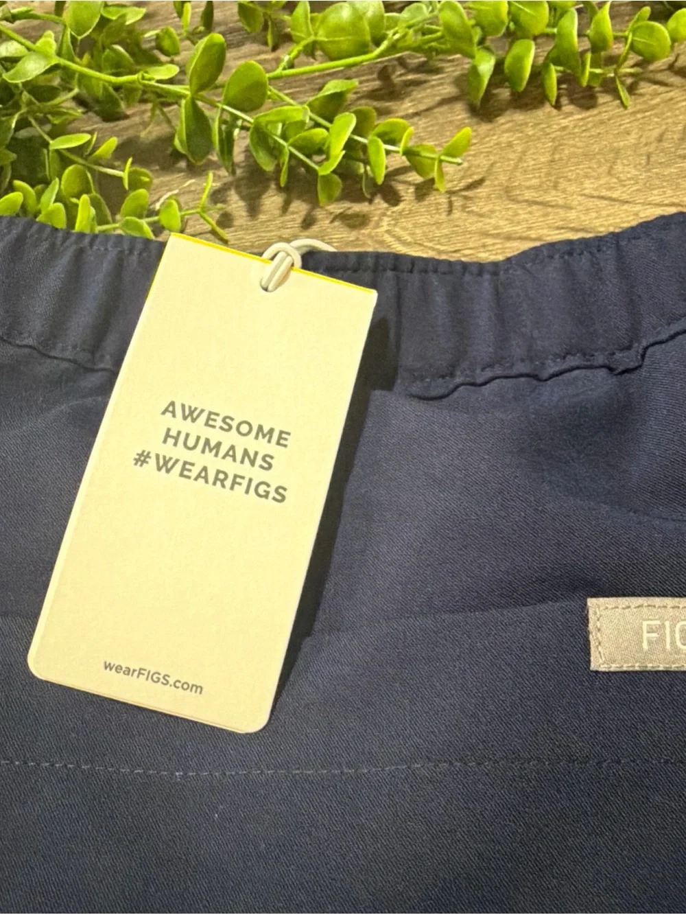 NWT Figs Mens Scrub Pants Size 3XLS Cairo Navy Blue Technical Collection